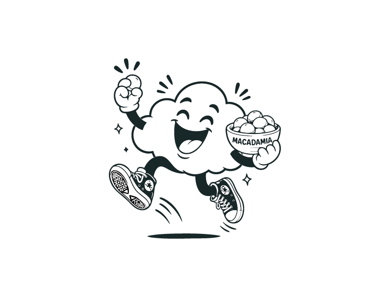 Mascota Nube TÄKA Feliz